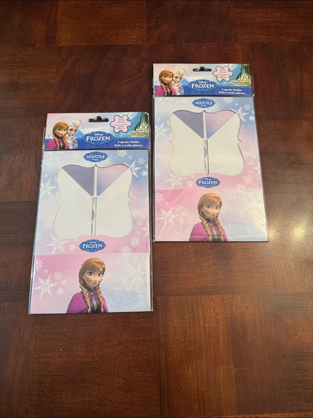 Disney Frozen Paper Party Supplies Cupcake Holder Box Set of 2